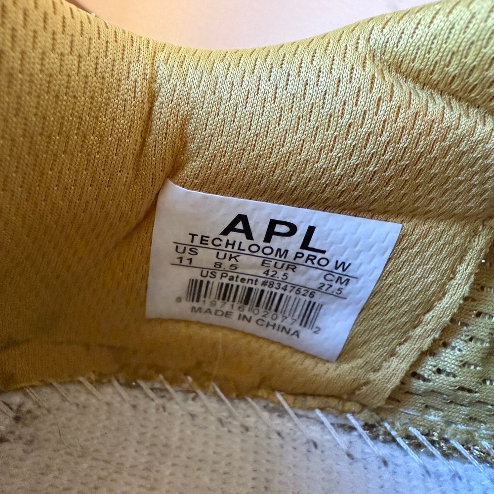APL women’s size 11 gold athletic shoes. Used good condition - Picture 4 of 4